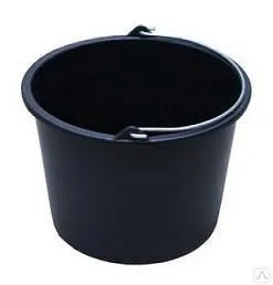 фото Ведро строительное 12 л. с металической ручкой