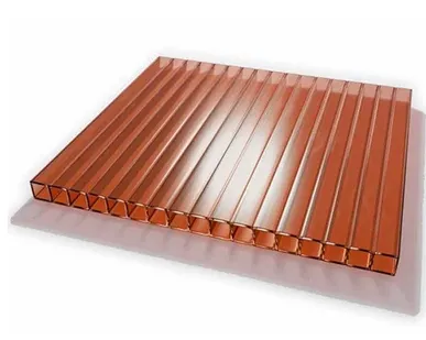 фото Сотовый поликарбонат PRONTO Коричневый 16 мм (2,1*12 м)