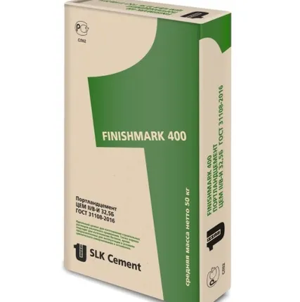 Фото №0 Цемент II/В-И 32,5Б, ПЦ400, 50кг Сухой Лог (Зеленый мешок новый)