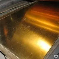 Фото №0 Лист бронзовый 2.0 мм марка БрОЦС5-5-5 БрБ2 БрОФ БрАМЦ БрАЖМЦ БрХ БрОС