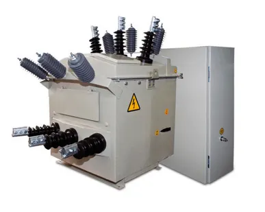 фото Пункт секционирования столбовой ПСС-10 (реклоузер)