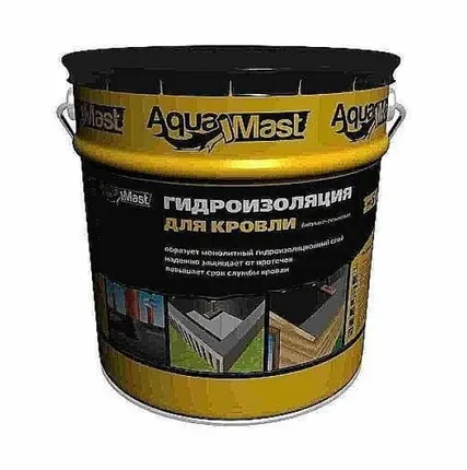 Фото №0 Мастика битумно-резиновая АкваМаст, 3 кг