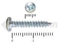 фото Шуруп с полукруглой головкой DIN7981 3,5х19 (17000шт)