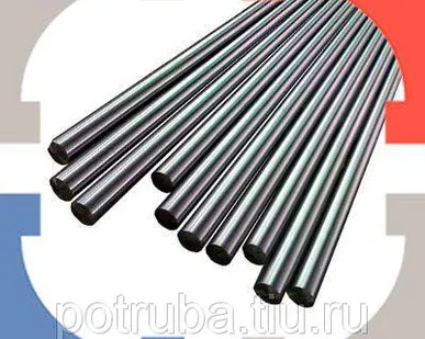 фото Титановый пруток (круг) 990 мм ПТ-3В