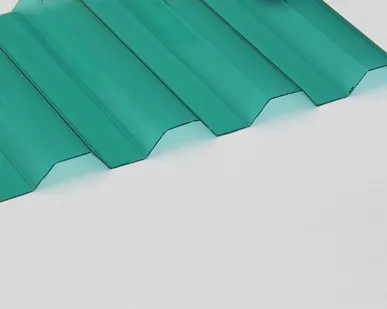 фото Профилированный монолитный лист, зеленый, 0,8 мм