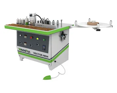 фото Кромкооблицовочный станок с ручной подачей WoodTec VECTOR NEW