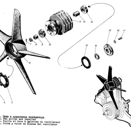 Фото №0 1214-20-8 Шкив вентилятора