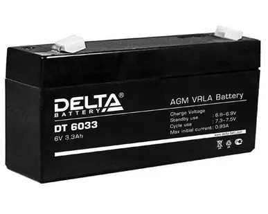 фото Аккумулятор 6V 3.3Ah