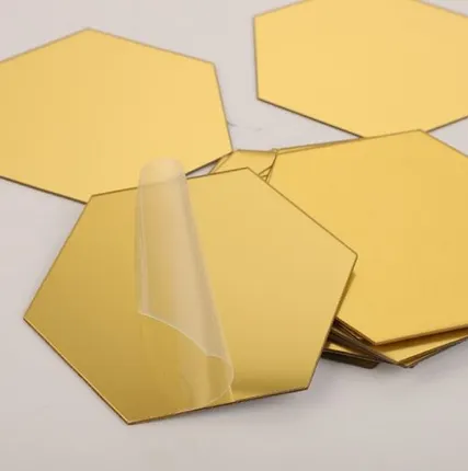 Фото №0 Gebau Зеркальный полистирол GEBAU 2000x1000x1 золото