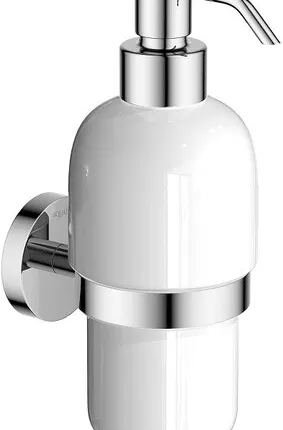 Фото №0 Дозатор для жидкого мыла Aquatek Бетта хром/белый AQ4605CR