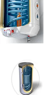 фото Водонагреватели накопительные косвенного нагрева TESY.