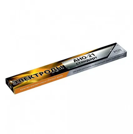 Фото №0 Электроды МЭЗ СТАНДАРТ АНО-21 ГОСТ 9466-75 2мм 1кг