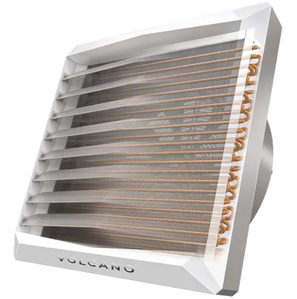 Фото №3 Тепловентилятор водяной VOLCANO VR 3 EC (13-75 кВт, с монтажной консолью), плавное регулирование мощности, струя 25м