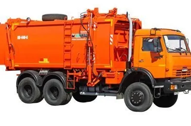 фото Мусоровоз с боковой загрузкой КО-440-6 на шасси КАМАЗ 65111-3960-42
в
