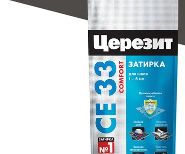 фото Затирка CE33 Ceresit графит 2кг №16