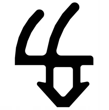 Фото №0 Уплотнитель для Пластиковых Окон и Дверей REHAU 952 на Раму и Створку (Чёрный) Россия