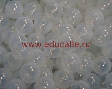 фото Прозрачные шарики для сухого бассейна.