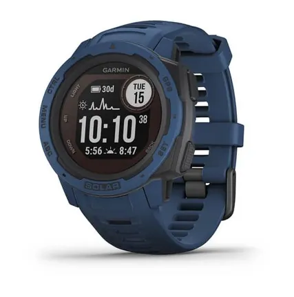 Фото №0 Часы Garmin Instinct Solar Tidal Blue