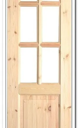Фото №0 Дверь под стекло ДО массив сосны (АБ) (600мм)
