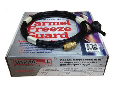 фото Саморегулирующий кабель пищевой Varmel Freeze Guard 18,0 м