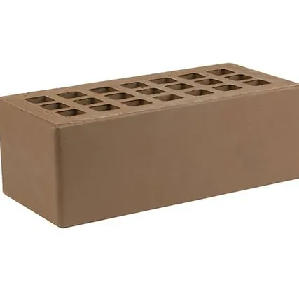 Фото №0 Железногорский кирпичный завод Кирпич лицевой керамический ЖКЗ Тёмно-Коричневый 1.4НФ