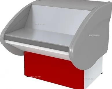 фото Прилавок 2629 Илеть УН расчетно-кассовый неохлаждаемый (красный)