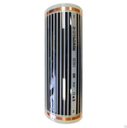 Фото №0 Инфракрасный плёночный теплый пол Sun Power 500*0,338мм, матовый 180 Вт/м2