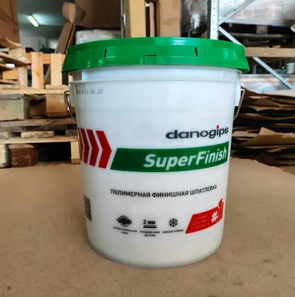 Фото №0 Шпатлевка финишная Danogips SuperFinish 5кг