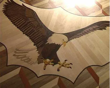 фото Укладка напольных покрытий.