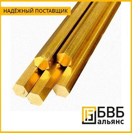 Фото №0 Шестигранник бронзовый БрКМц3-1