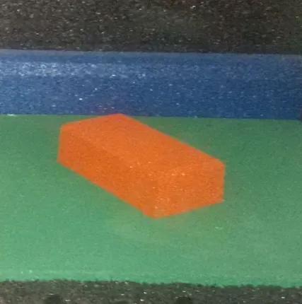 Фото №0 Плитка из резиновой крошки форма кирпич 200х100х40 мм