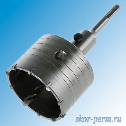 Фото №0 Коронка буровая в сборе 80 мм М22
