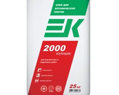 фото Клей плиточный ЕК 2000 25кг