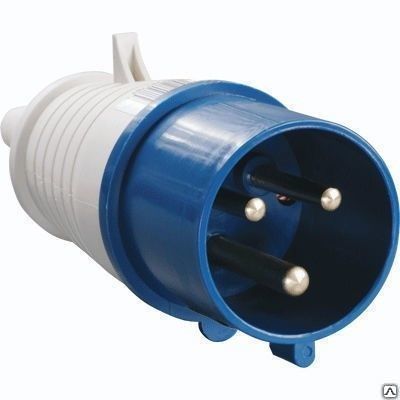Фото №0 Вилка 024 3Р+РЕ 32А 380В IP44 TDM