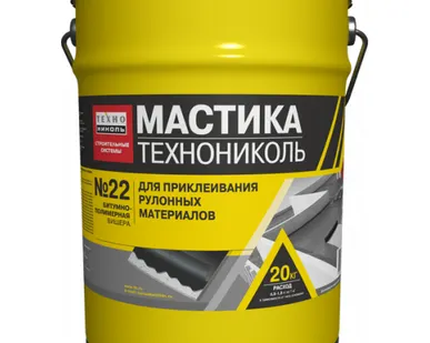 фото Мастика приклеивающаяся ТН №22 (Вишера), вед. 20кг