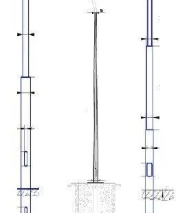 фото Опора освещения ОТ2ф-2,5