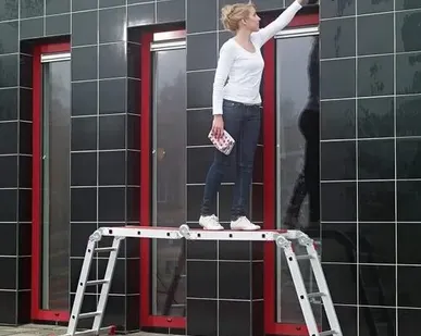 фото Аренда Лестница трансформер АЛЮМЕТ 4*4 Т444