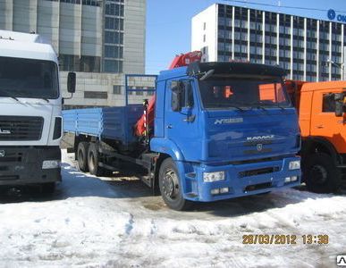 фото Fassi F110A.22 на КАМАЗ-65117 кран манипулятор