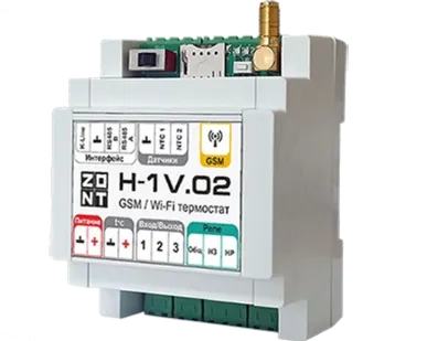 фото Контроллер отопительный ZONT-H1 V.02