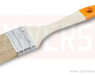 фото Кисти плоские деревянная ручка нат. щетина