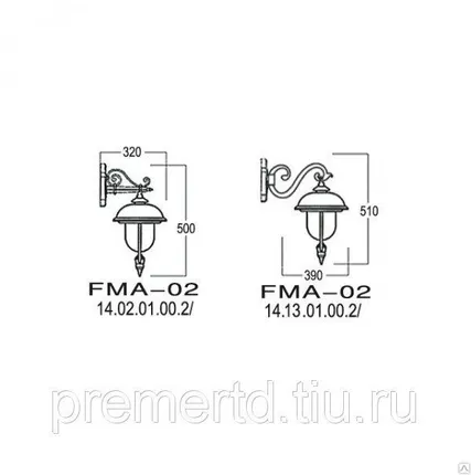 Фото №0 Светильник настенный Мадрид FMA-02