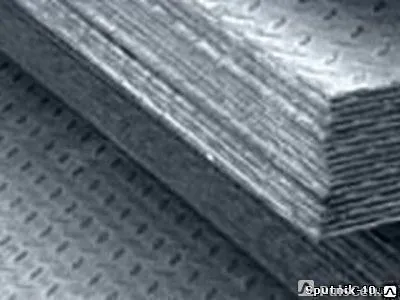 Фото №0 Лист рифленый Г/K (чечевица,ромб) 3х1250х2500мм сталь 3ПС/СП ГОСТ 8568-77