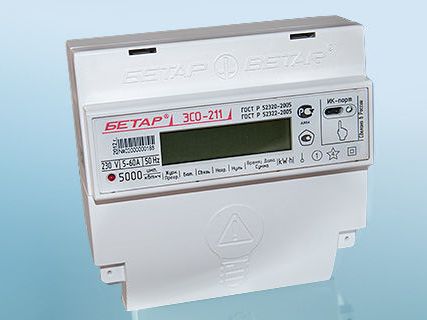 Фото №0 Счетчик электроэнергии ЭСО-211.1AL1Q