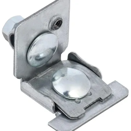 Фото №0 Держатель проводника кругл. 6-10мм фальц 0.6-8мм оцинк. сталь IEK ZDP80-11-2-16-068