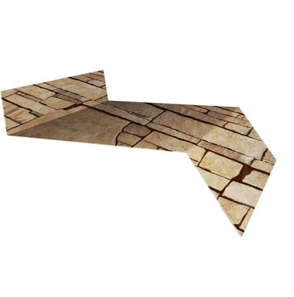 Фото №0 Отлив простой 250 0,45 Print Elite Sand Stone