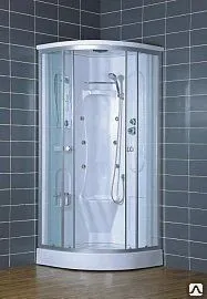 Фото №0 Кабина душевая с гидромассажем Loranto CS-005 (8131) полукр. низкий поддон