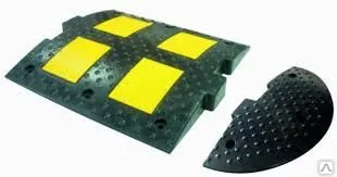 фото Искусственная дорожная неровность 500 концевой размеры 500х250мм