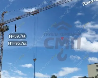 фото Аренда башенного крана Potain MC 235 B, Москва