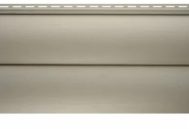 фото Виниловый сайдинг «Блок-хаус» бежевый BH-02 - 3,10м