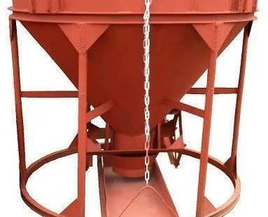 фото Бадья для бетона "Рюмка" 1,5 (БН-1,5)